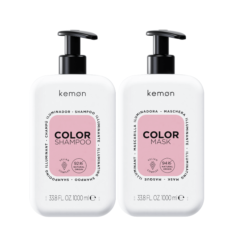 KEMON CARE COLOR värvitud juustele suur komplekt