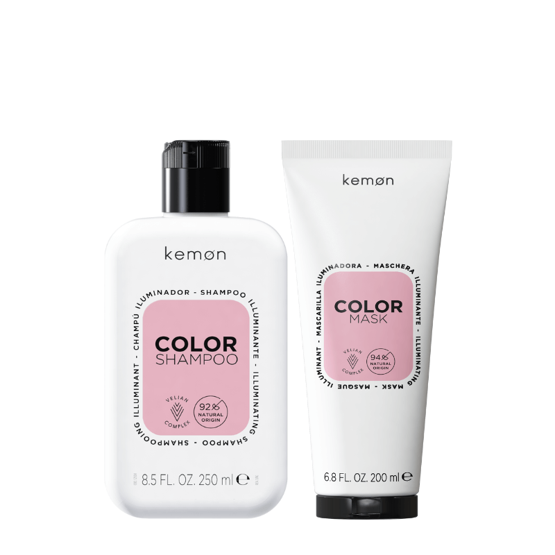 KEMON CARE COLOR värvitud juustele väike komplekt