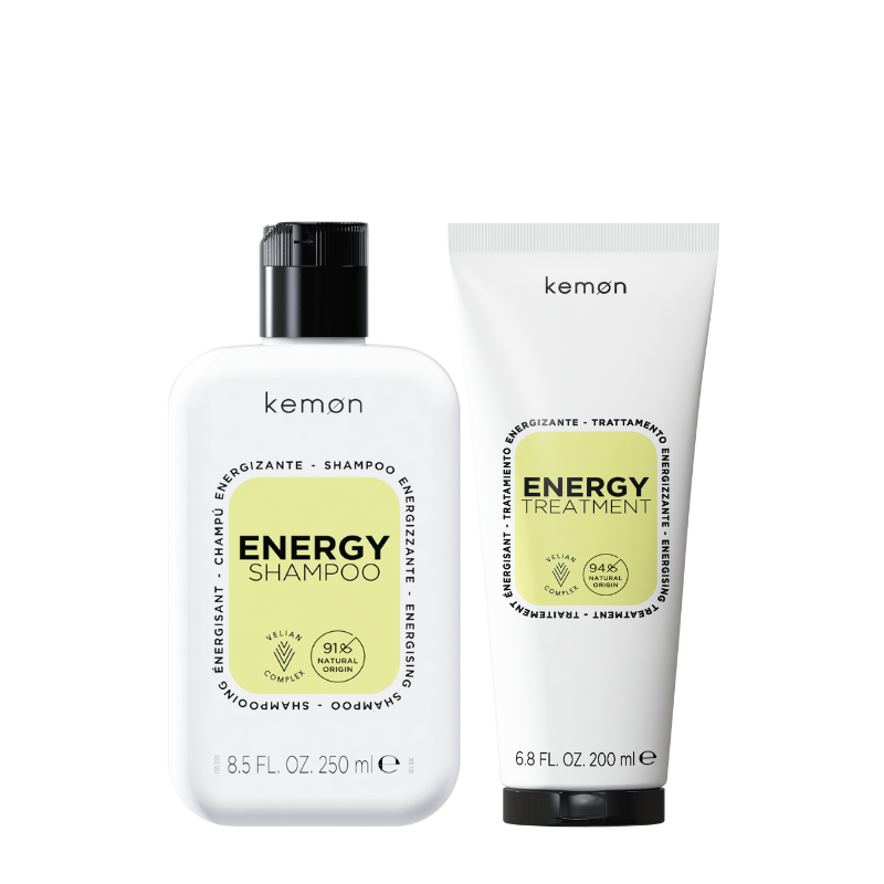 KEMON CARE ENERGY juustele elujõudu andev väike komplekt. 