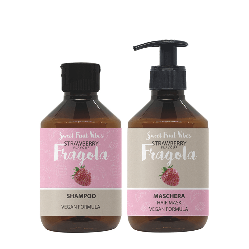 SWEET FRUIT VIBES niisutav komplekt maasikas