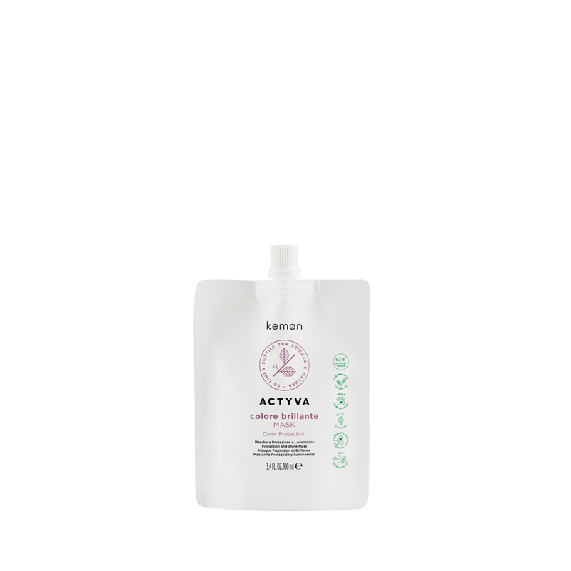 ACTYVA COLORE BRILLANTE juuksevärvi kaitsev mask (100ml)