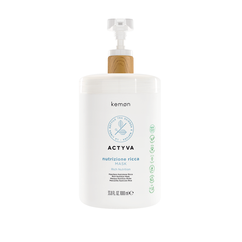 Actyva nutrizione ricca mask 1000 ml bolli - fronte.png