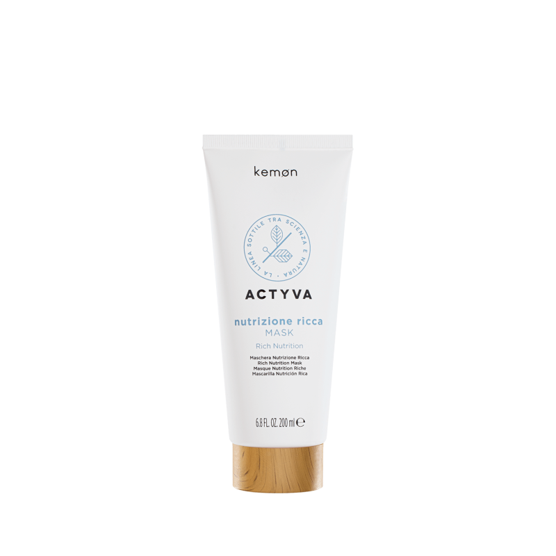 Actyva nutrizione ricca mask 200 ml bolli - fronte.png