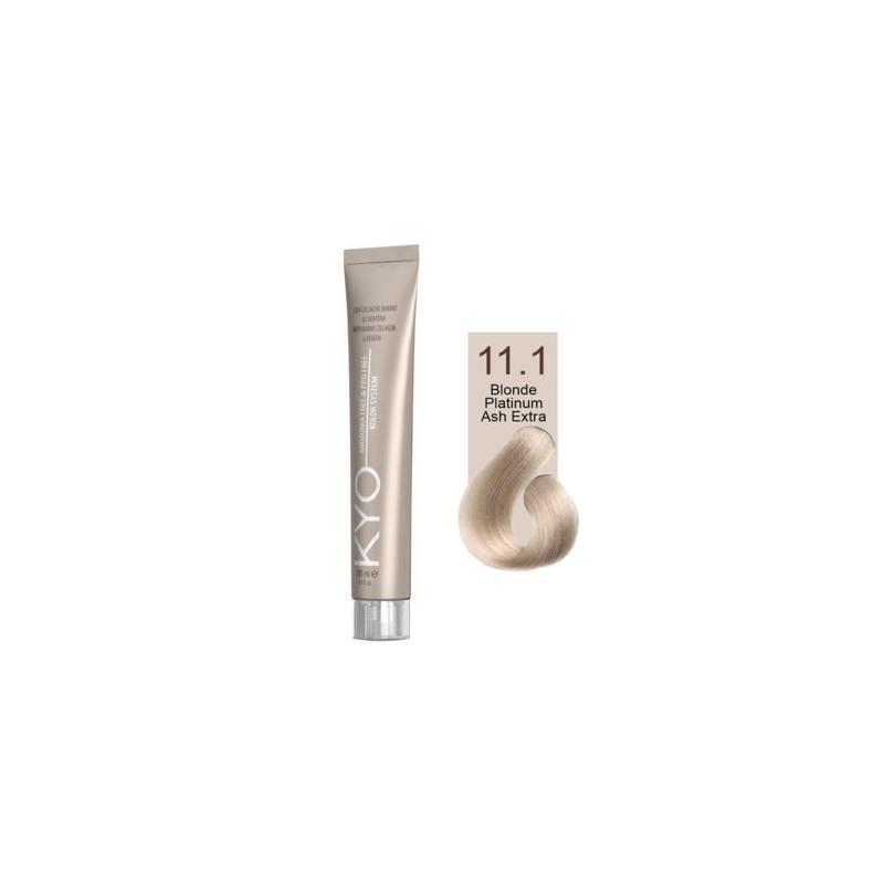 KYO püsivärv 11.1 - Blonde Platinum Ash Extra (100ml)