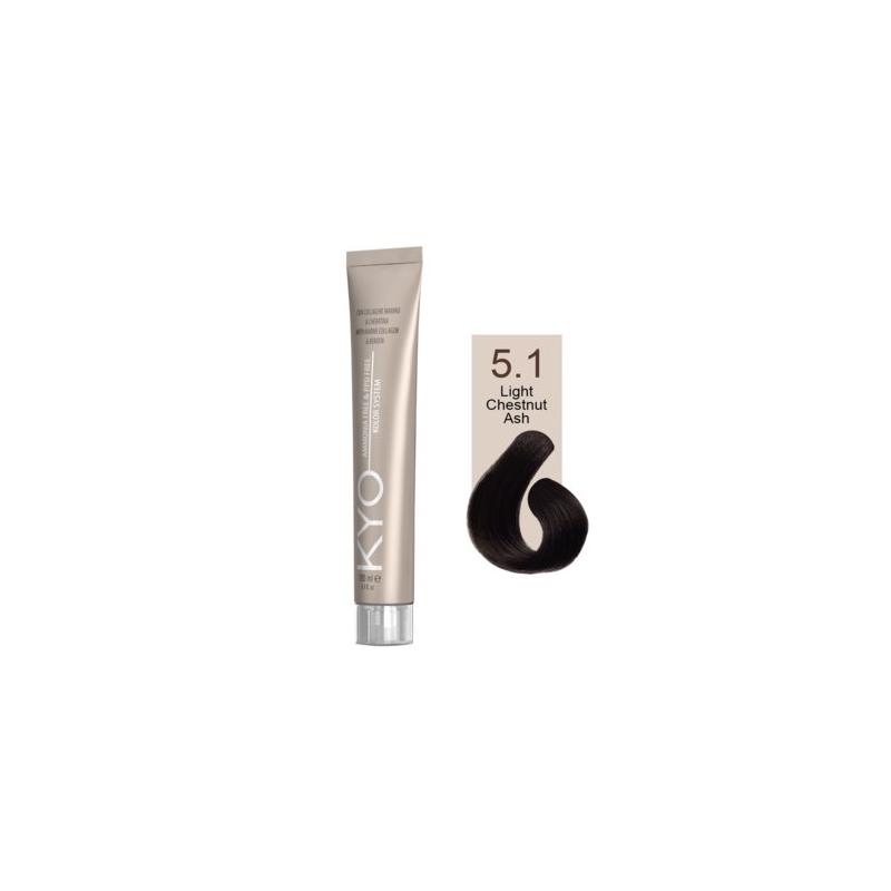 KYO püsivärv 5.1 - Light Chestnut Ash (100ml)