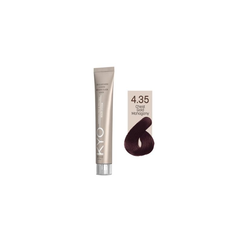 KYO püsivärv 4.35 - Chestnut Gold Mahogany (100ml)
