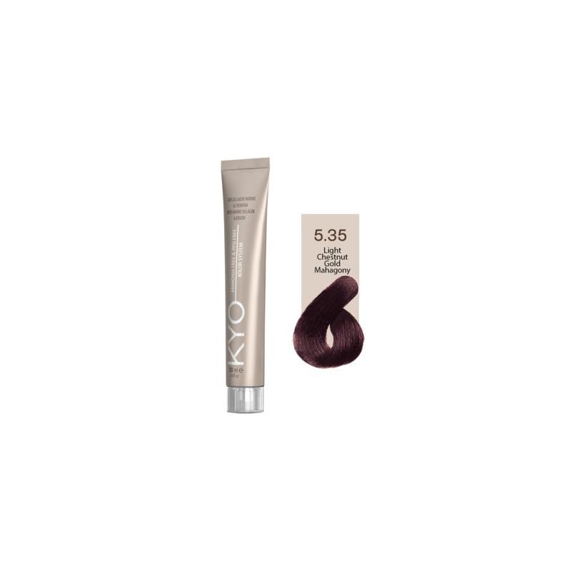 KYO püsivärv 5.35 - Light Chestnut Gold Mahogany (100ml)