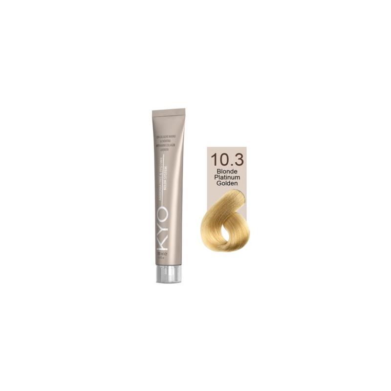 KYO püsivärv 10.3 - Blonde Platinum Golden (100ml)