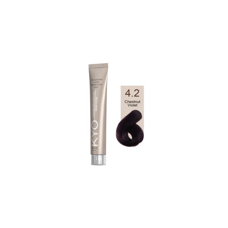 KYO püsivärv 4.2 - Chestnut Violet (100ml)
