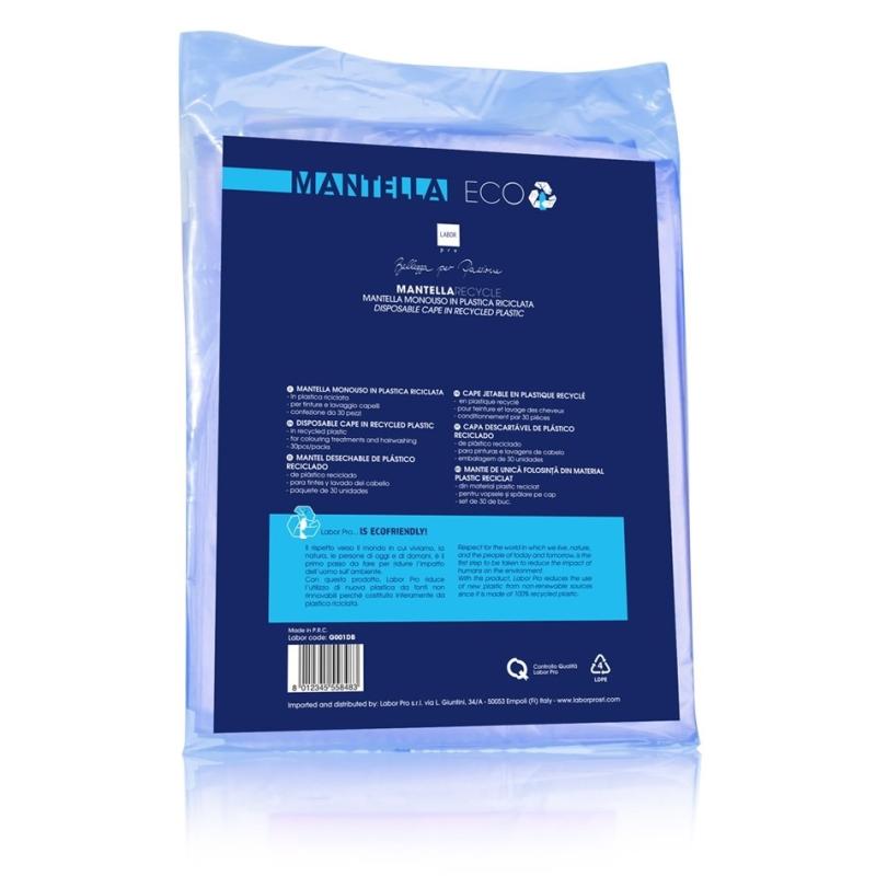 LABOR PRO taaskasutatud plastikust kilekeebid (30 tk)