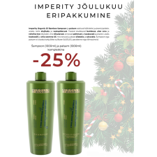 IMPERITY ORGANIC DI Bamboo bambuseekstraktiga šampoon ja palsam.