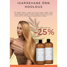 KYO Organic šampoon ja palsam igapäevaseks hoolduseks 1000ml.