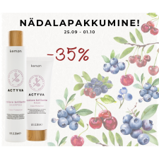 KEMON ACTYVA COLORE BRILLANTE ŠAMPOON ja MASK Vegan koostis ja GMO vaba. Niisutust, läiget ja elujõudu, värvitud juustele. 
