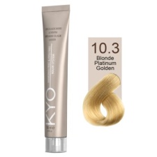 KYO Blonde Platinum Golden 10.3 ammoniaagi-ja ppd vaba püsivärv 100ml